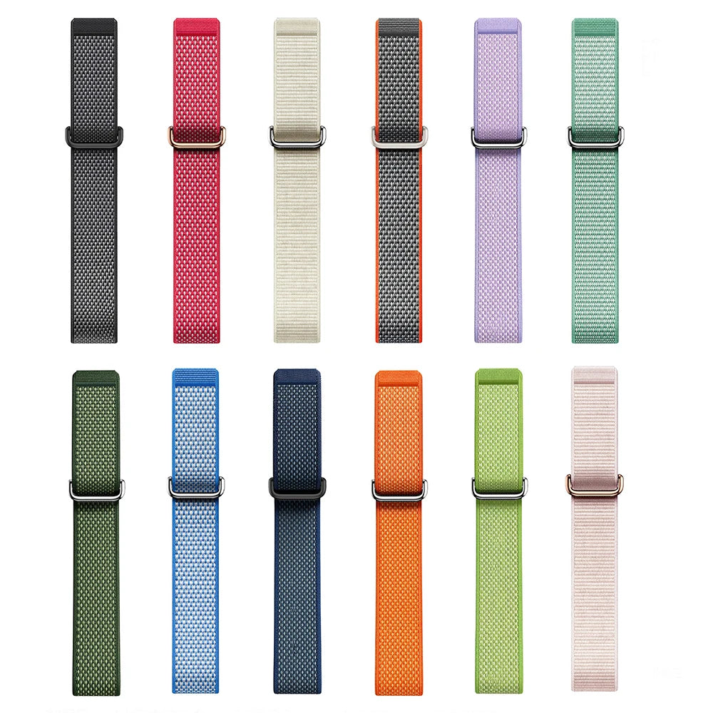 AIRLOOP Ultra — bracelet nylon pour Google Fitbit Air, gamme de coloris