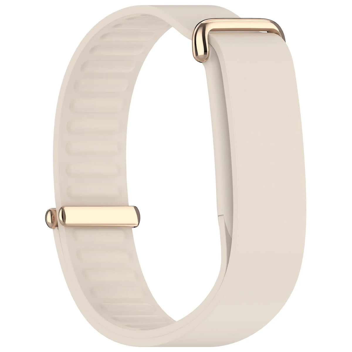 SOFT Loop — bracelet silicone clair à passants dorés pour Google Fitbit Air