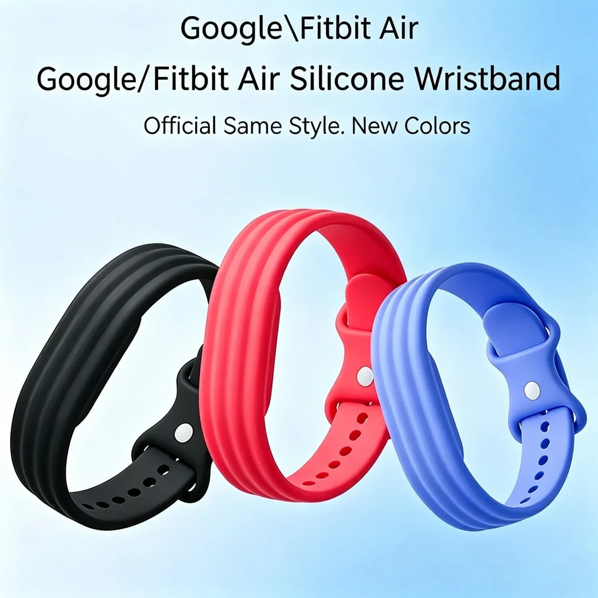 SOFT Sport — trois coloris du bracelet silicone